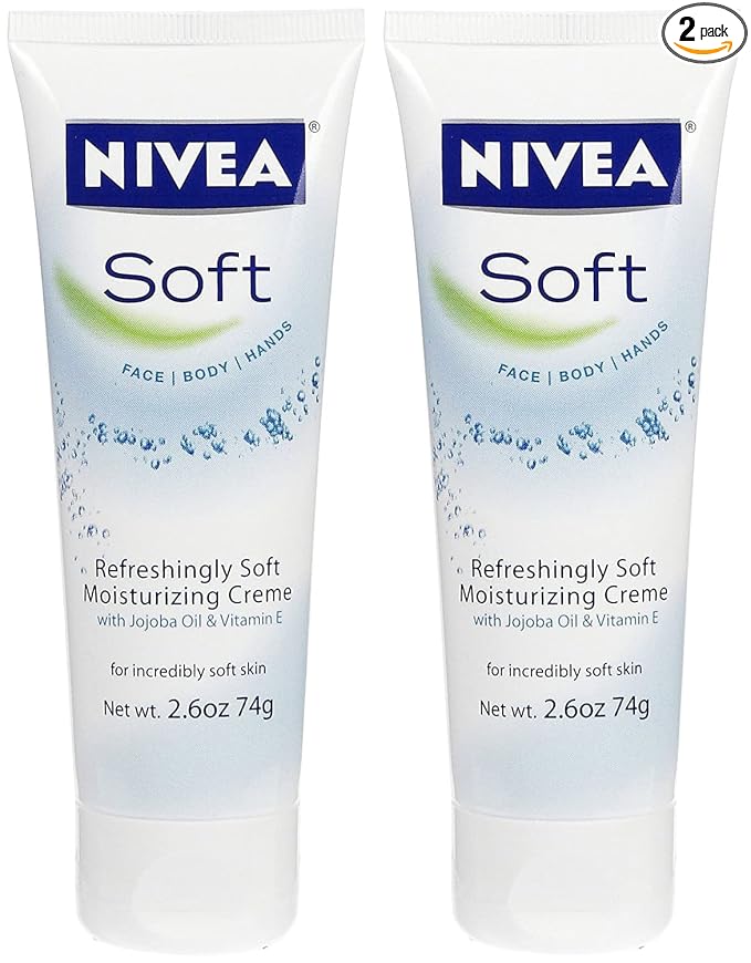 Soft Body Creme, 2.6 oz, 2 pk by Nivea