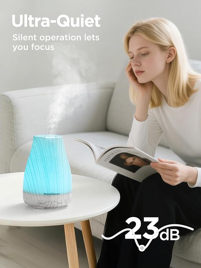 InnoGear Essential Oil Diffuser, Ultrasonic Diffusers - Image 4