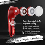 Facial Cleansing Brush, Electric Face Scrubber, Facial Cleansing Brush - Image 3