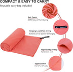 Rainleaf Microfiber Towel Perfect Travel & Gym & Camping Towel. Quick Dry - Image 3
