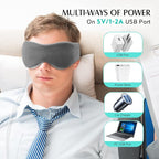 YFONG Heated Eye Mask, Warm Eye Compress Mask - Image 4