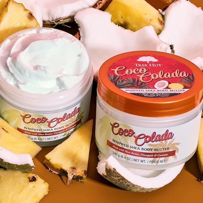 Tree Hut Coco Colada Whipped Shea Body Butter, Hydrating & Nourishing Body - Image 6