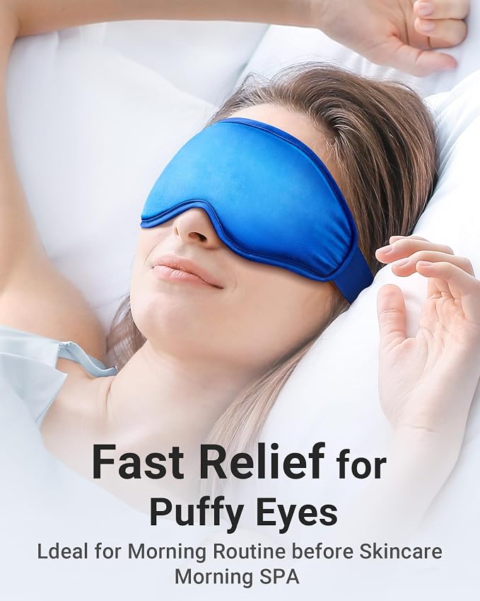 Cooling Eye Mask for Puffy Eyes: Fsa Eligible Items Hsa, Face Ice Eye Pack for - Image 6