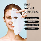 varuza] Real Natural Sheet Mask – EWG VERIFIED, Vegan Face Mask - Image 5