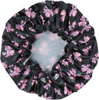 allydrew Reusable Women's Waterproof Shower Caps - Image 2