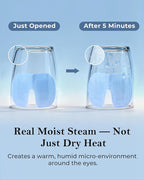 16 Pack Steam Eye Mask for Dry Eyes: Self-Heating Warm Compress for Stye Relief - Image 6
