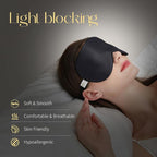 ZIMASILK 2 Pack 100% Natural Silk Sleep Mask, Adjustable Super-Smooth Soft Eye - Image 2