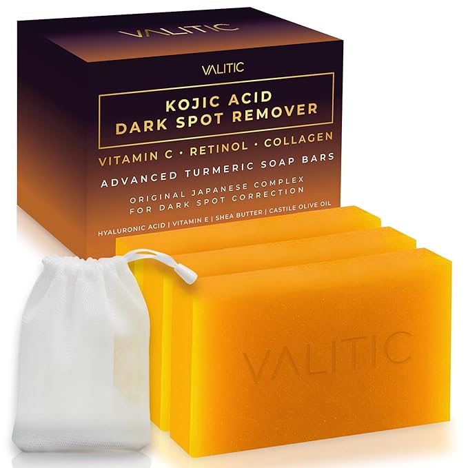 VALITIC Kojic Acid Dark Spot Corrector Soap Bars by VALITIC