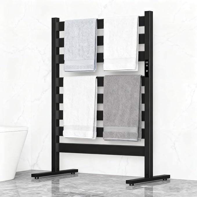 Towel Warmers for Bathroom, Heated Towel Racks, Upgraded Extra-Wide Heating Area - Image 3