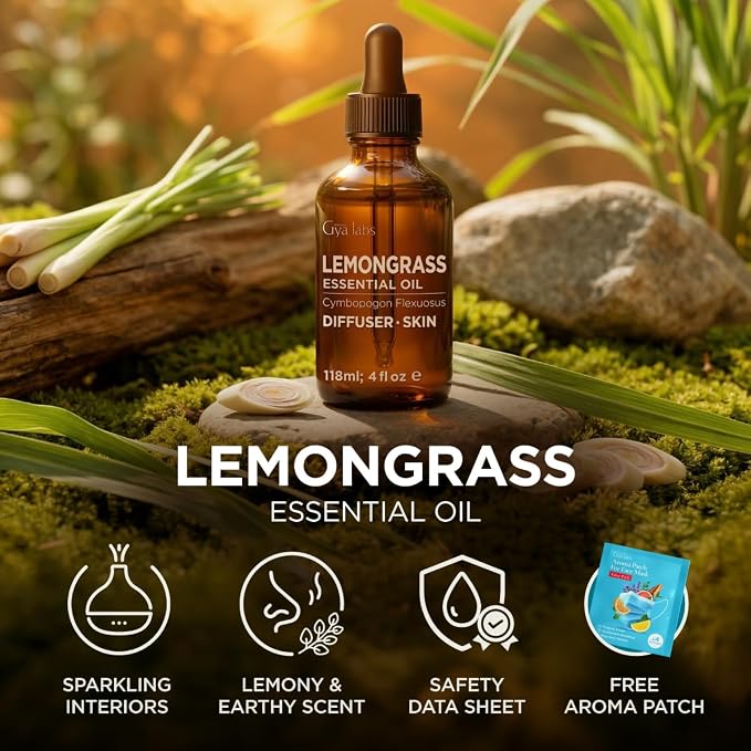 100% Pure Lemongrass Essential Oil - Image 6