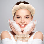 Zkptops Spa Headband for Women Sponge Makeup Skincare Headband Washing Face - Image 2