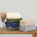 KBY Bath Towels Set 6 Piece 40x80 Inches，2 Extra Large Bath Sheets 2 Hand - Image 8