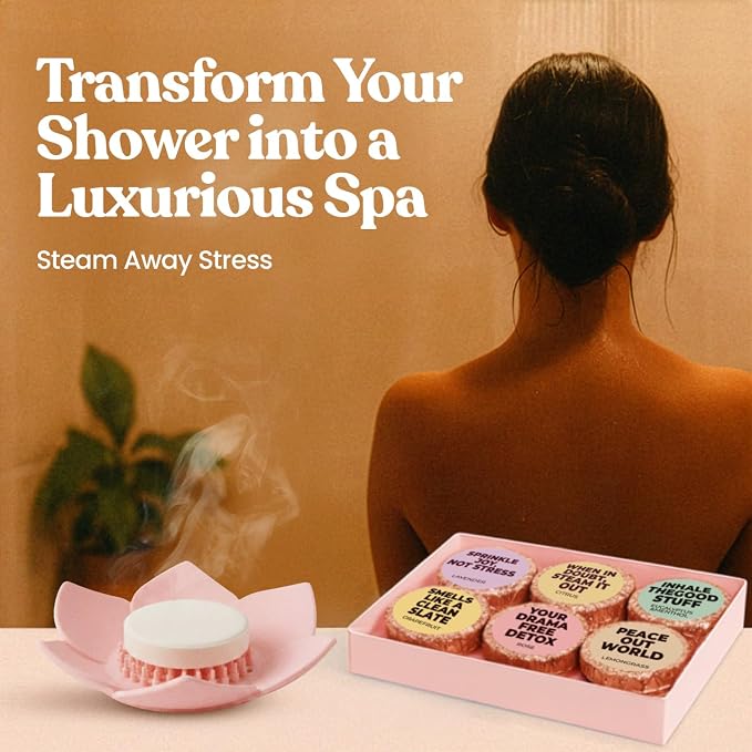 MESMOS 6 Assorted Shower Steamers Aromatherapy, Self Care Gifts - Image 3