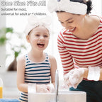 WHAVEL 6PCS Spa Headband and Wristbands Set, Face Wash Headband Wrist Bands - Image 4