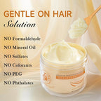 Collagen Hair Mask, Deep Repair Conditioning Argan Oil Hair Mask - Image 4