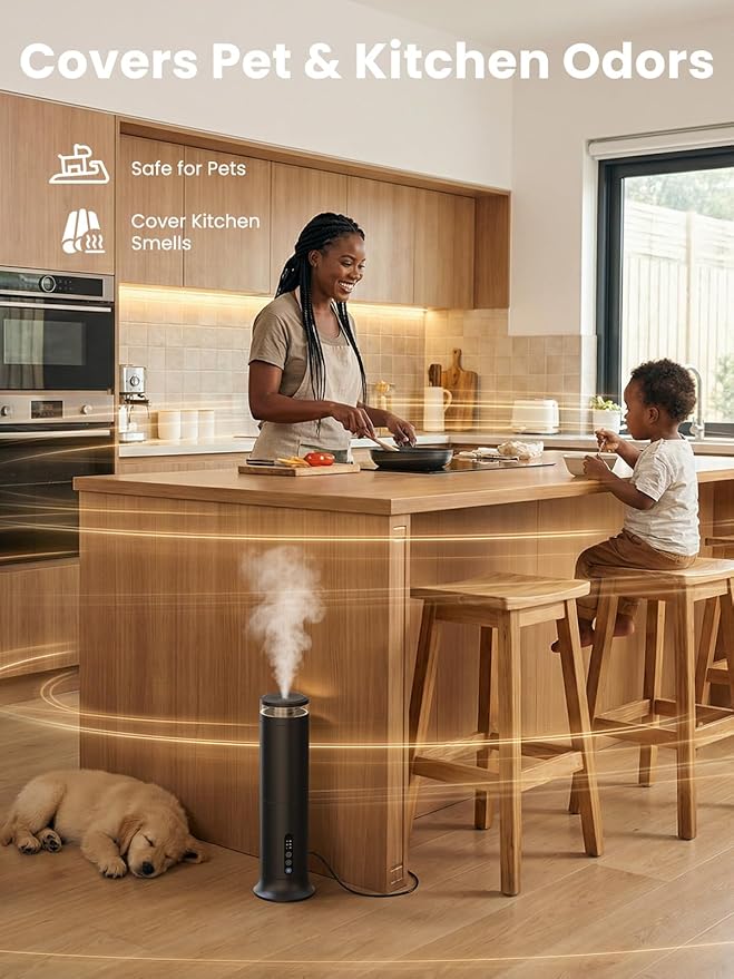 XEITIN Waterless Diffuser with 5 Hotel-inspried Scent Oil - Image 4