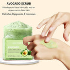 Avocado Body Scrub &Avocado Face & Body ScrubMoisturizing and Exfoliating Body - Image 6