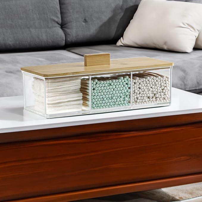 ZEXALOR Clear Bathroom Dresser Organizer - Image 2