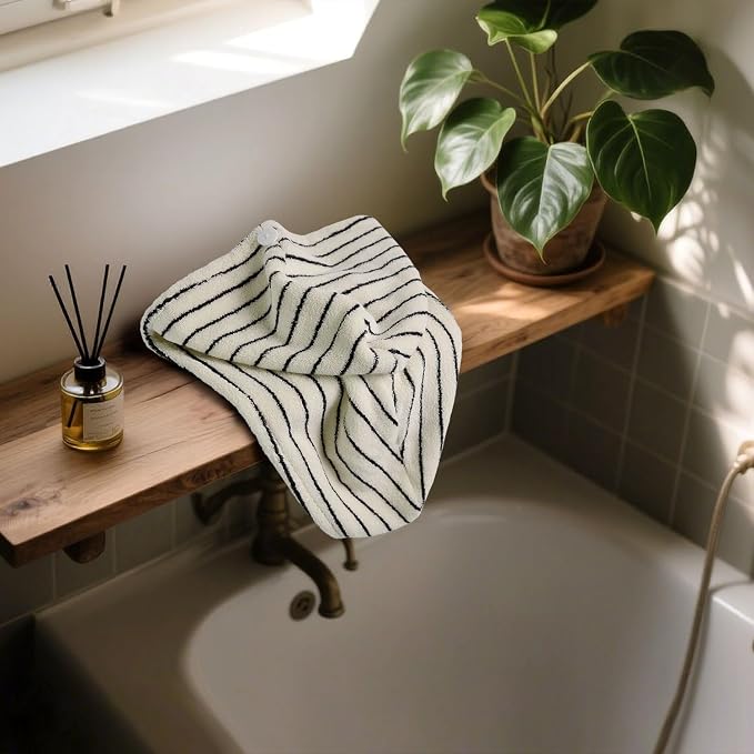 Jacquotha Cotton Hair Towel Wrap - Image 4