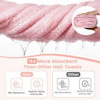 3 Pack Microfiber Hair Towel Wrap - Image 5