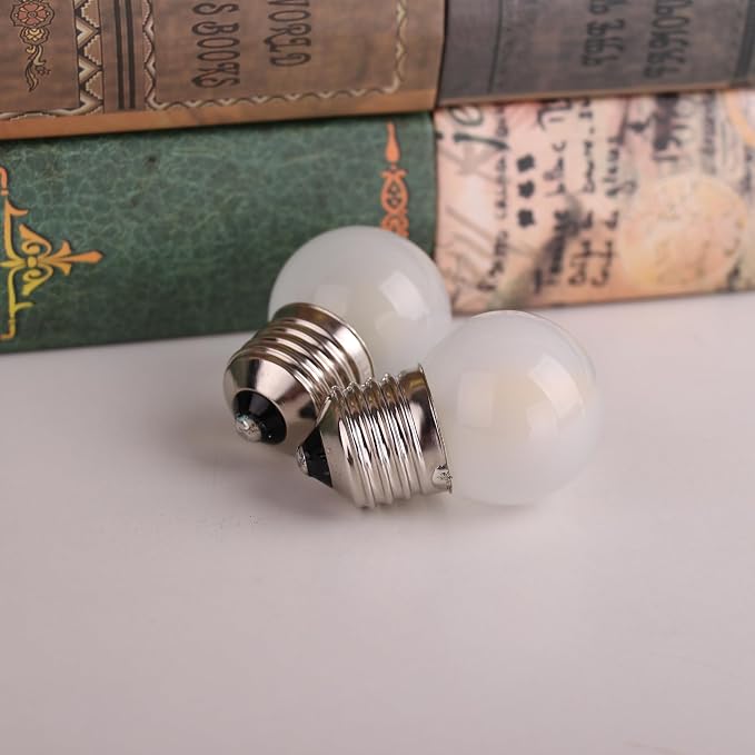 G40 1.5w Dim Led Bulb Equivalent 15 Watt Light Bulbs, Standard E26 Base Frosted - Image 4