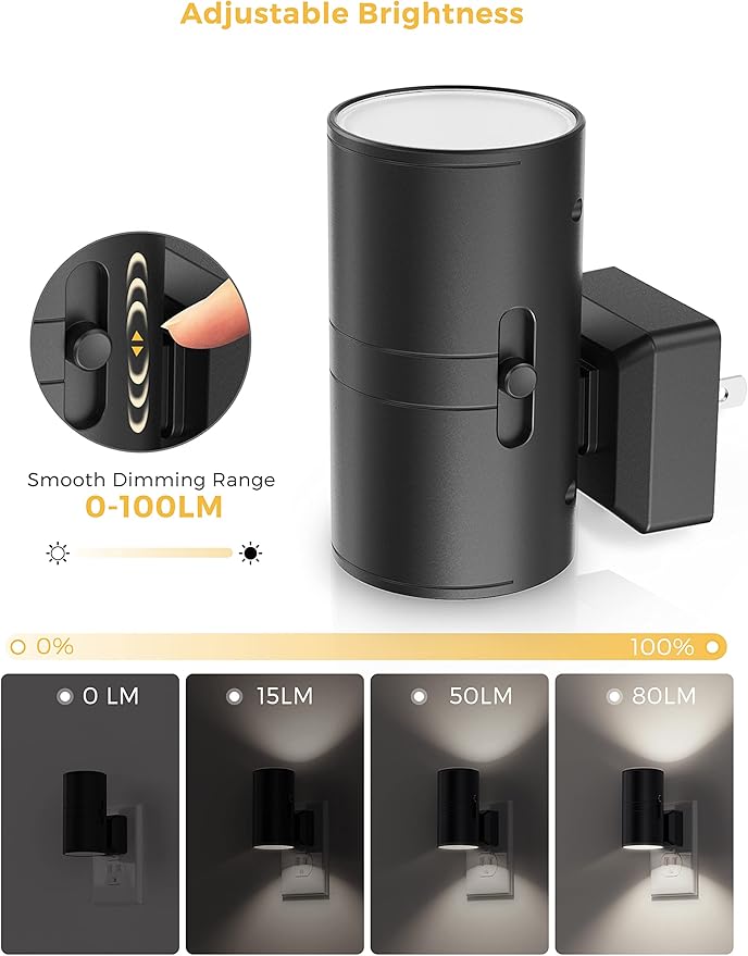 L LOHAS LED Night Light, Bright Night Light, Night Lights Plug into Wall - Image 3