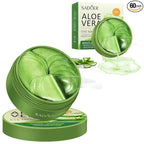 Under Eye Patches for Puffy Eyes and Dark Circles – 60 PCS Aloe Vera Under Eye by Caewous