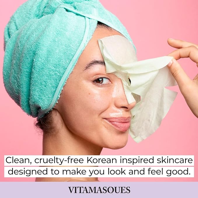 Vitamasques Hydrating Face Masks Electrolyte Watermelon - Image 4