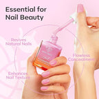 modelones Nail Strengthener Jelly Purple Pink Nail Repair - Image 5
