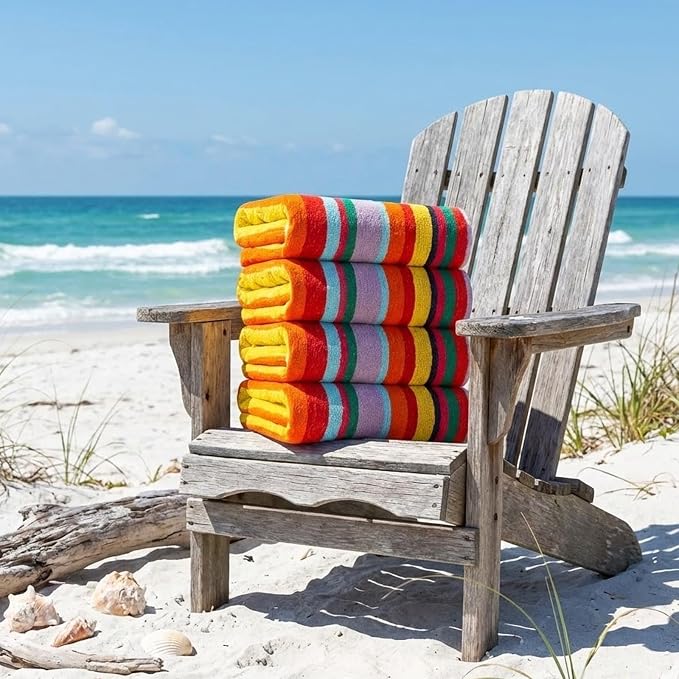 CASA COPENHAGEN Monaco Beach Towels Designed in Denmark Rough and Tough - Image 5