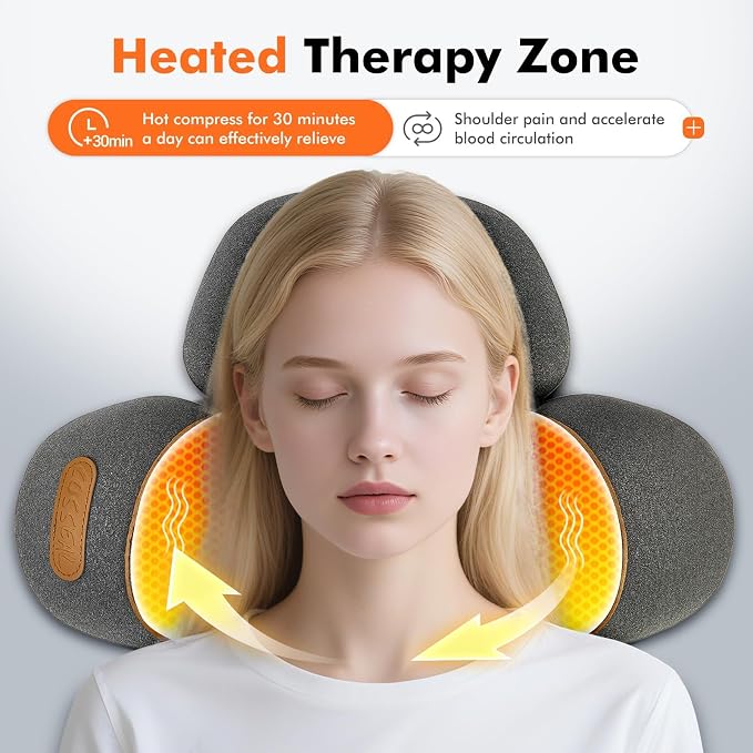 Neck Pillow - 3-in-1 Neck Massage Pillow - Image 4
