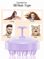 HEETA Hair Scalp Massager Brush, Updated Scalp Exfoliator - Image 7