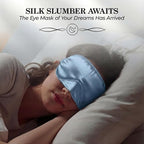 SLEEP SANCTUARY 100% Pure Mulberry Silk Sleep Mask - Image 2
