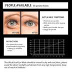 Under Eye Patches, Eye Mask Black Pearl, Puffy Eyes Dark Circles Brighten - Image 6