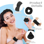 7Pc Headband and Wristband Set for Skincare, Face Washing, Makeup Removal - Image 4