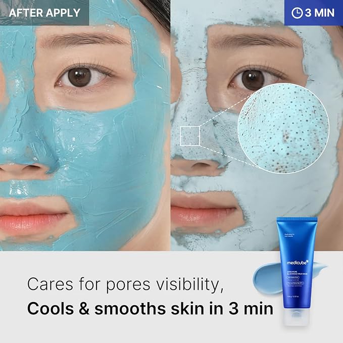 Medicube Zero Pore Blackhead Mud Facial Mask - Image 4