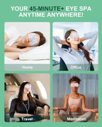 Heated Eye Mask Disposable 24 Pack, 46+ Min Self Heating Steam Eye Mask - Image 7