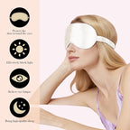 SilkDream 100% Mulberry Silk Sleep Mask Eye Mask - Image 4