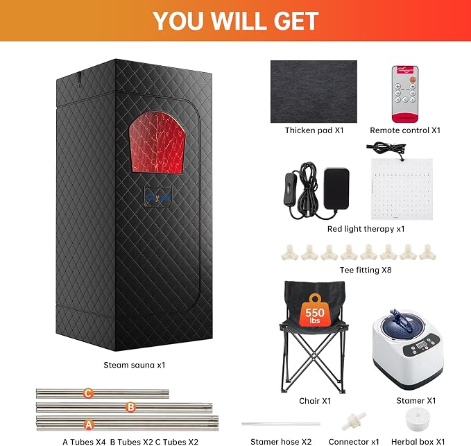 Infrared Sauna Box, Portable Sauna - Image 6