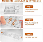 Expandable Bathtub Tray, Foldable Bath Tray - Image 6