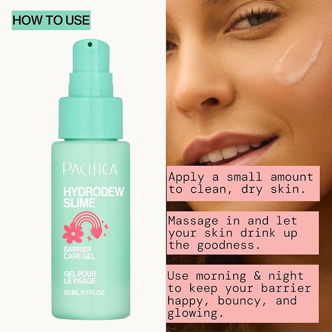 Pacifica Hydrodew Slime Vegan Snail Mucin Barrier Face Moisturizing Gel - Image 9