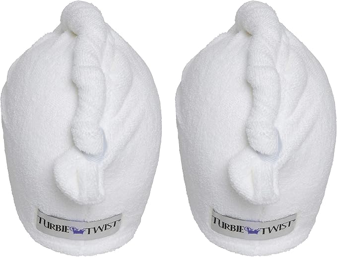 Turbie Twist 2-Pack Microfiber Hair Towel - Image 9
