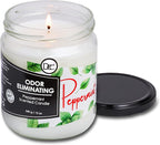 Peppermint Odor Eliminating Highly Fragranced Candle - Image 3