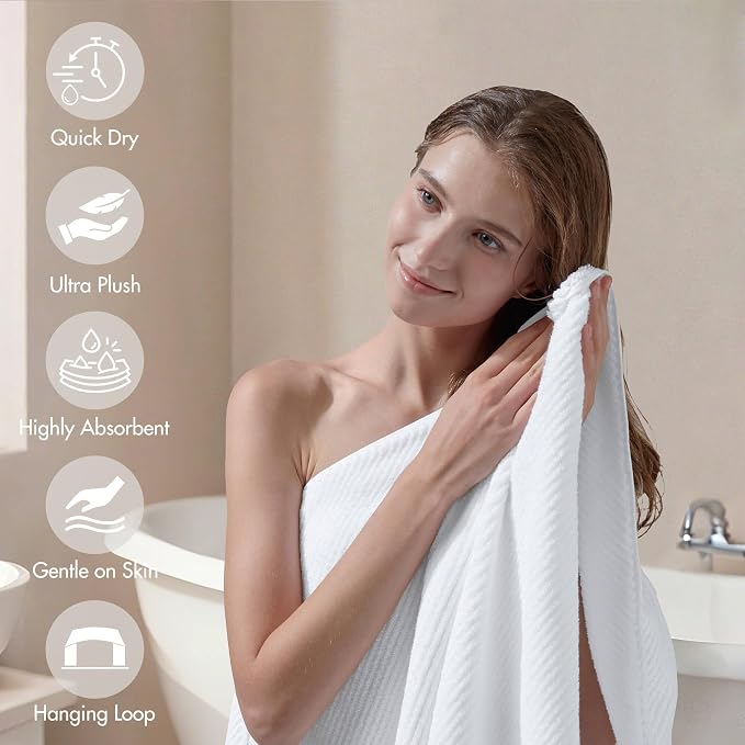 Madison Park 4-Piece Hand Towel Set - Image 6