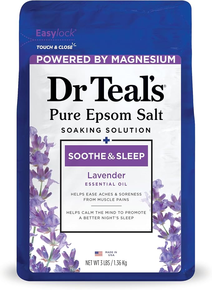 Dr Teal's Epsom Salt Soaking Solution, Soothe & Sleep by DrTeals