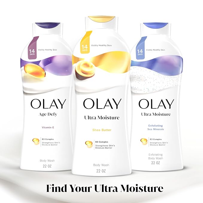 Olay Body Wash for Women, Ultra Moisture, 24hr Moisturizing, Hydrating & - Image 7