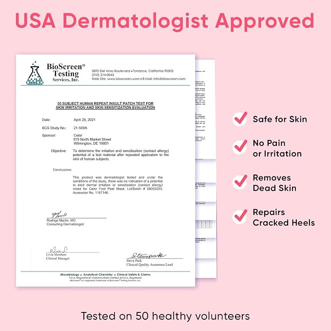 Foot Peel Mask - Foot Mask for Baby Soft Skin - Remove Dead Skin, Cracked Feet - Image 6