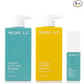 MEDIX Anti Aging Skin Care 3PC Set | Exfoliating AHA Glycolic Acid Foaming Face by Medix55