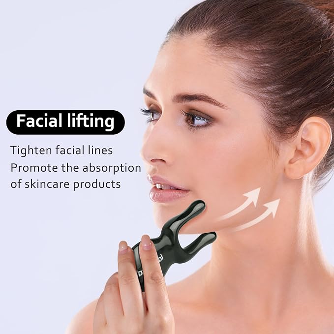 ideayard Jade Gua Sha Facial Tools - Image 4
