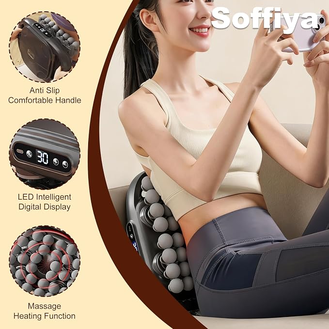 Back Massager for Pain Relief Deep Tissue, 42 Head Massage Gun Deep Tissue - Image 6